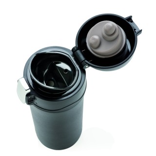 Taza térmica de cobre de 300 ml negra